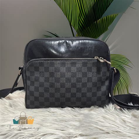 lv dayyon reporter|LOUIS VUITTON Damier Graphite Dayton Reporter MM.